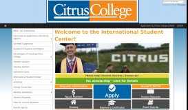 
							         International Student Center (ISC) - Citrus College								  
							    
