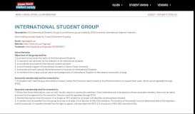 
							         International Student Group - SFSS Go								  
							    