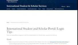 
							         International Student Portal Login Tips | International Student ...								  
							    