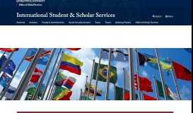 
							         International Student & Scholar Services | Georgetown University								  
							    