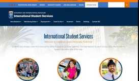 
							         International Student Services | California State University, Fullerton								  
							    