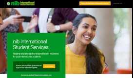 
							         International Student Services –Student Health Insurance | nib								  
							    