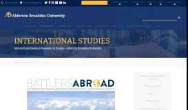 
							         International Studies | Semester in Europe - Austria | Nicaragua ...								  
							    