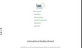 
							         | International study abroad programs for students from Australia and ...								  
							    