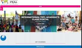 
							         International TEFL Academy								  
							    