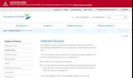 
							         Internet Access | Maine | MaineGeneral								  
							    