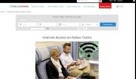 
							         Internet Access on Italian Trains | ItaliaRail								  
							    