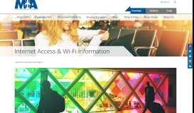 
							         Internet Access & Wi-Fi Information - Miami International Airport								  
							    