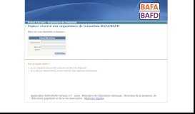 
							         Internet BAFA/BAFD - Ministère des Sports, de la Jeunesse, de l ...								  
							    