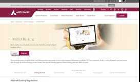 
							         Internet Banking - Bank Online, Securely and Conveniently - Axis Bank								  
							    