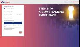 
							         Internet Banking Login - RBL Bank								  
							    