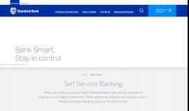 
							         Internet banking | Standard Bank								  
							    