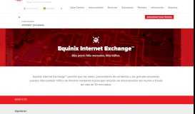 
							         Internet Exchange | Equinix								  
							    