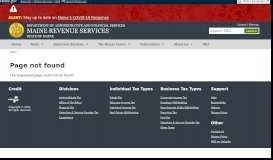 
							         internet filing of income tax withholding or combined ... - Maine.gov								  
							    