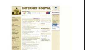 
							         Internet Portal - Ihre Startseite ins Internet								  
							    