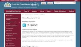 
							         Internet Resources for Parents | Pembroke Pines Charter Schools								  
							    