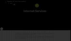 
							         Internet Services | iQ Student Accommodation								  
							    