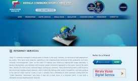 
							         Internet Services | KCCL TV								  
							    