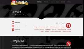 
							         Internet Solutions and Services | Website Design | Website ... - Empresa								  
							    