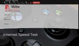 
							         Internet Speed Test - Park Region								  
							    