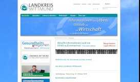 
							         Internetseite des Landkreises Wittmund								  
							    