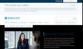 
							         Internships at Barclays | Barclays Early Careers and Graduates								  
							    