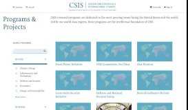
							         Internships | Center for Strategic and International Studies								  
							    