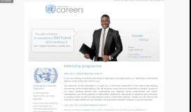
							         Internships - UN Careers - the United Nations								  
							    
