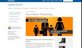 
							         Internships & Volunteering - UCSC Career Center - UC Santa Cruz								  
							    