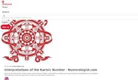 
							         Interpretations of the Karmic Number | inspire & advice | Numerology ...								  
							    