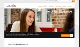 
							         Interpreter guide to access Portal - ONCALL Interpreters								  
							    