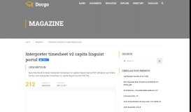 
							         Interpreter timesheet v2 capita linguist portal - Magazine - DocGo.Net								  
							    