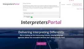 
							         Interpreters Portal								  
							    
