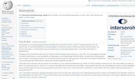
							         Interseroh – Wikipedia								  
							    