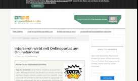 
							         Interseroh wirbt mit Onlineportal um Onlinehändler ... - Shopanbieter.de								  
							    