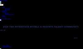 
							         Interstate Talent Community | Interstate Hotels & Resorts								  
							    
