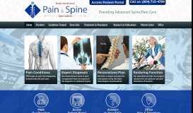 
							         Interventional Pain and Spine Specialists								  
							    