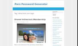 
							         inthecrack.com login – Porn Password Generator								  
							    