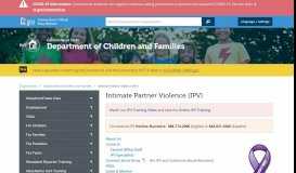
							         Intimate Partner Violence - CT.gov								  
							    
