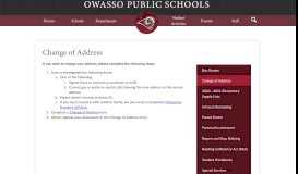 
							         InTouch Receipting – Parents – Owasso Public Schools								  
							    
