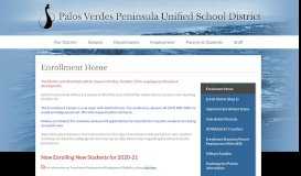 
							         INTRAdistrict Transfers – Enrollment – Palos Verdes Peninsula ...								  
							    