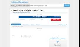 
							         intra.garuda-indonesia.com at Website Informer. Visit Intra ...								  
							    