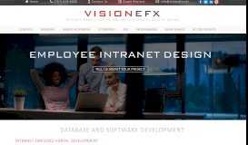
							         Intranet and Employee Portal Development | VISIONEFX								  
							    
