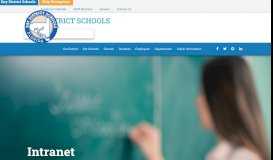 
							         Intranet | Bay District Schools								  
							    
