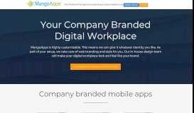 
							         Intranet Design & Branding Service | MangoApps								  
							    