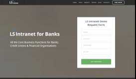 
							         Intranet for Bank and Financial Organizations | LS Intranet								  
							    