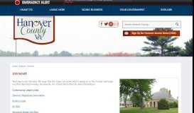 
							         Intranet | Hanover County, VA								  
							    