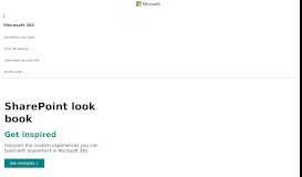 
							         Intranet home page news and resources - SharePoint look book								  
							    