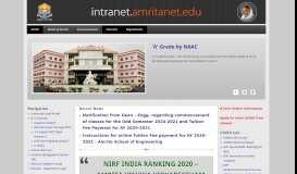 
							         Intranet | intranet.amritanet.edu								  
							    