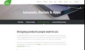 
							         Intranet & Portal Design - Creative Designers - Digital Garden								  
							    